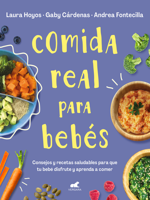 Title details for Comida real para bebés by Laura Hoyos - Wait list